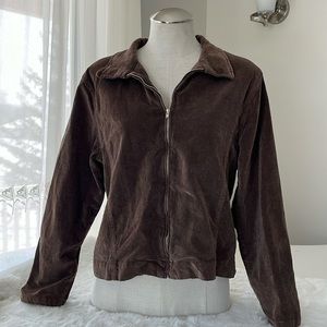 FDJ zippered corduroy jacket size 8